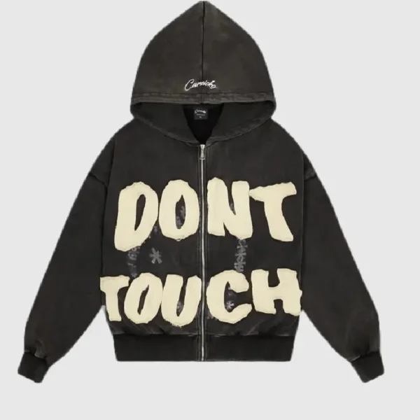 CARSICKO DON’T TOUCH HOODIE – GREY (2)