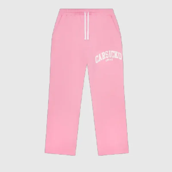 CARSICKO LONDON TRACK PANTS PINK (2)
