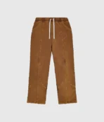 CYBE TRACK PANTS WASHED BROWNPINK WINE (3)