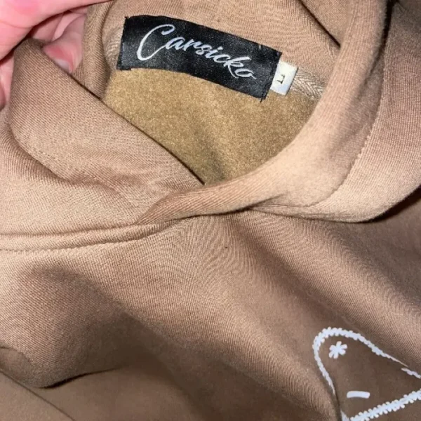 Carsicko Brown Hoodie 1 700x823