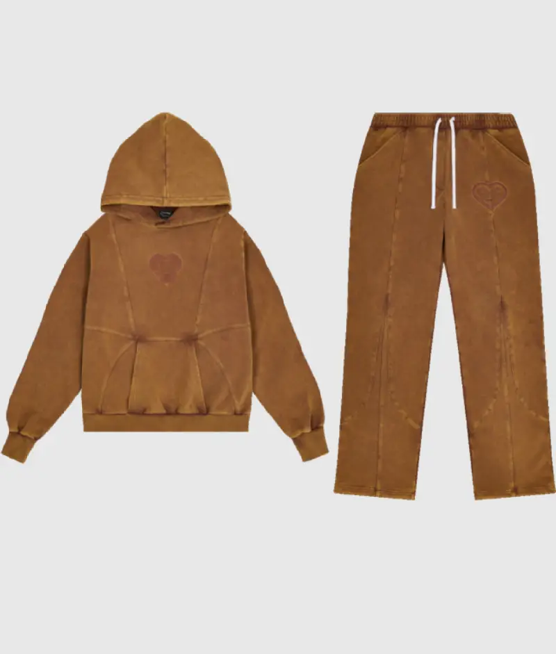 Carsicko Cybe Washed Tracksuit Brown 2